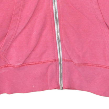Mens UK Size M Nike Pink Full Zip Hoodie