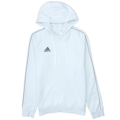Mens UK Size S adidas White Pullover Hoodie