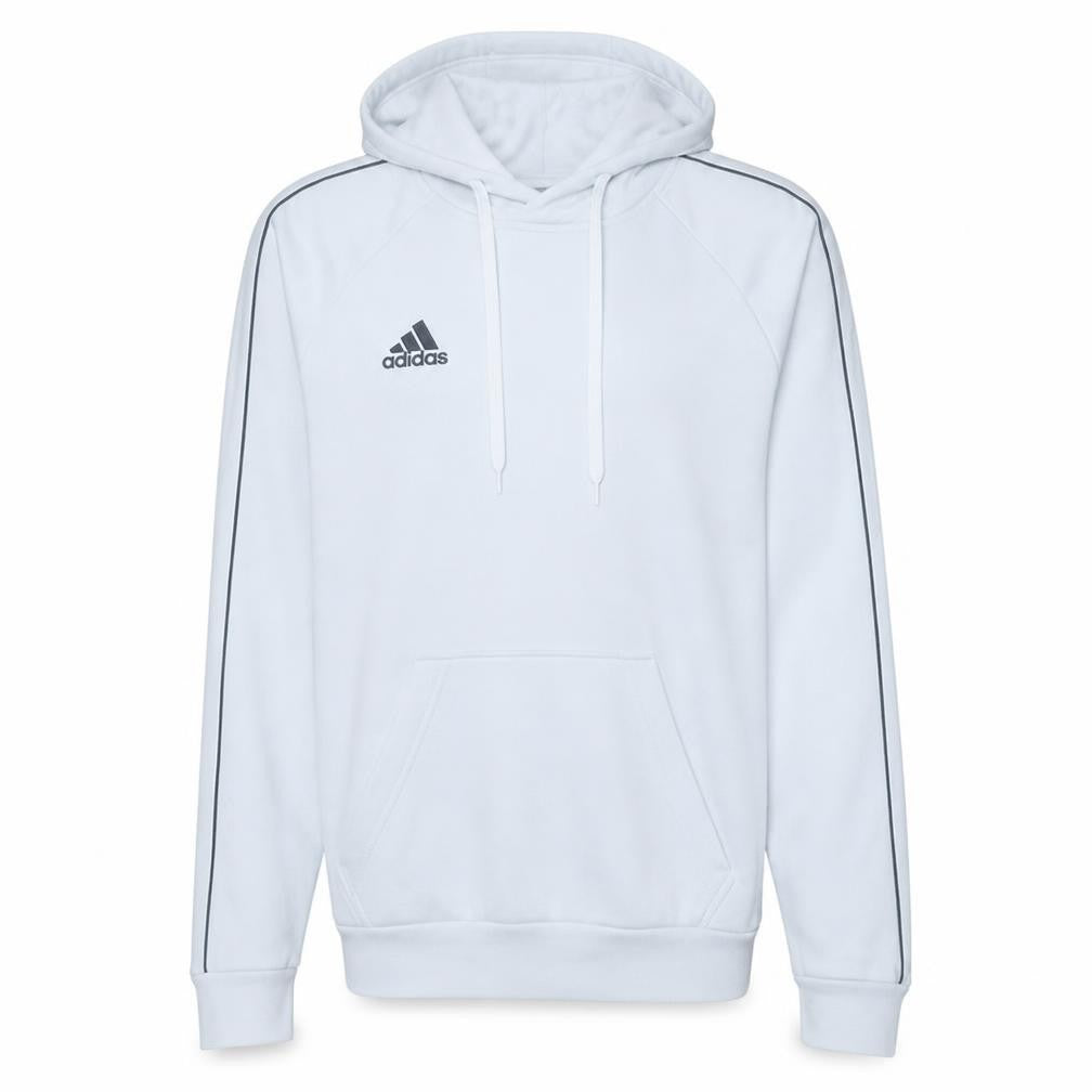 Mens UK Size S adidas White Pullover Hoodie