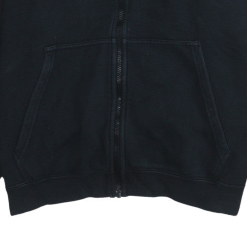 Mens UK Size L Nike Black Full Zip Hoodie