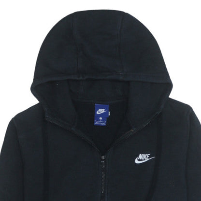 Mens UK Size L Nike Black Full Zip Hoodie