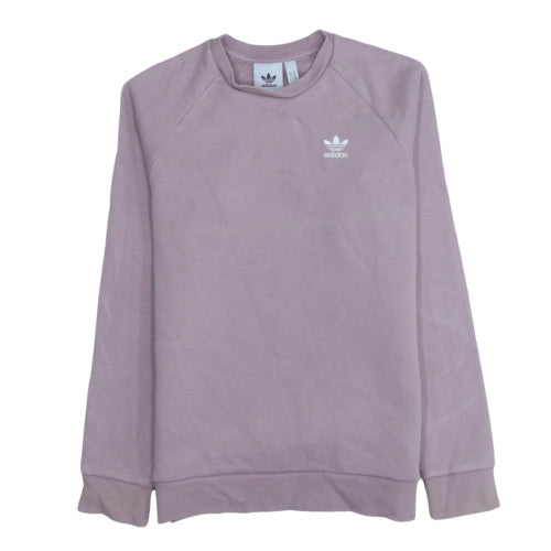 Womens UK Size XS adidas Purple Pullover Sweatshirt