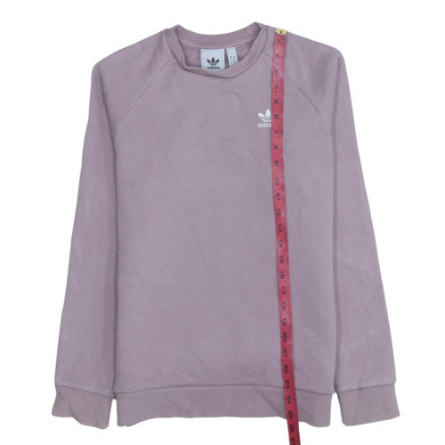 Womens UK Size XS adidas Purple Pullover Sweatshirt