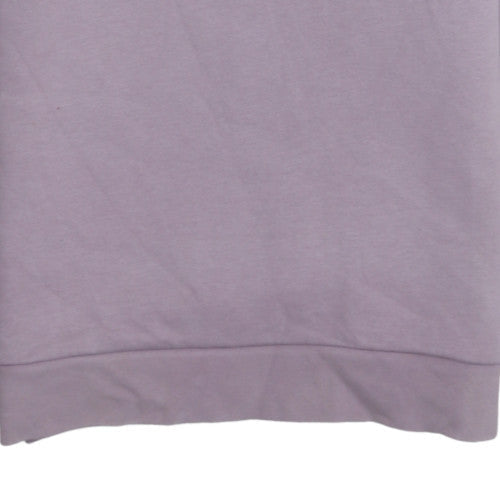 Womens UK Size XS adidas Purple Pullover Sweatshirt