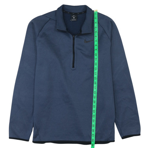 Mens UK Size L Nike Blue Pullover Sweatshirt