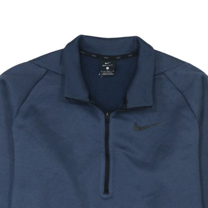 Mens UK Size L Nike Blue Pullover Sweatshirt