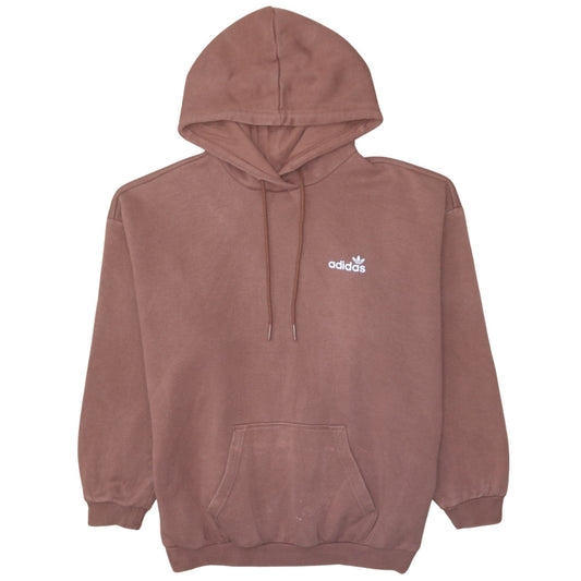 Womens UK Size 12 adidas Brown Pullover Hoodie