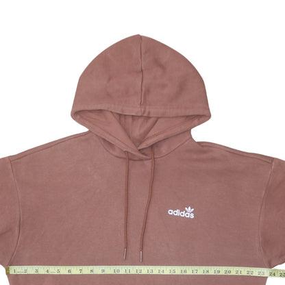 Womens UK Size 12 adidas Brown Pullover Hoodie