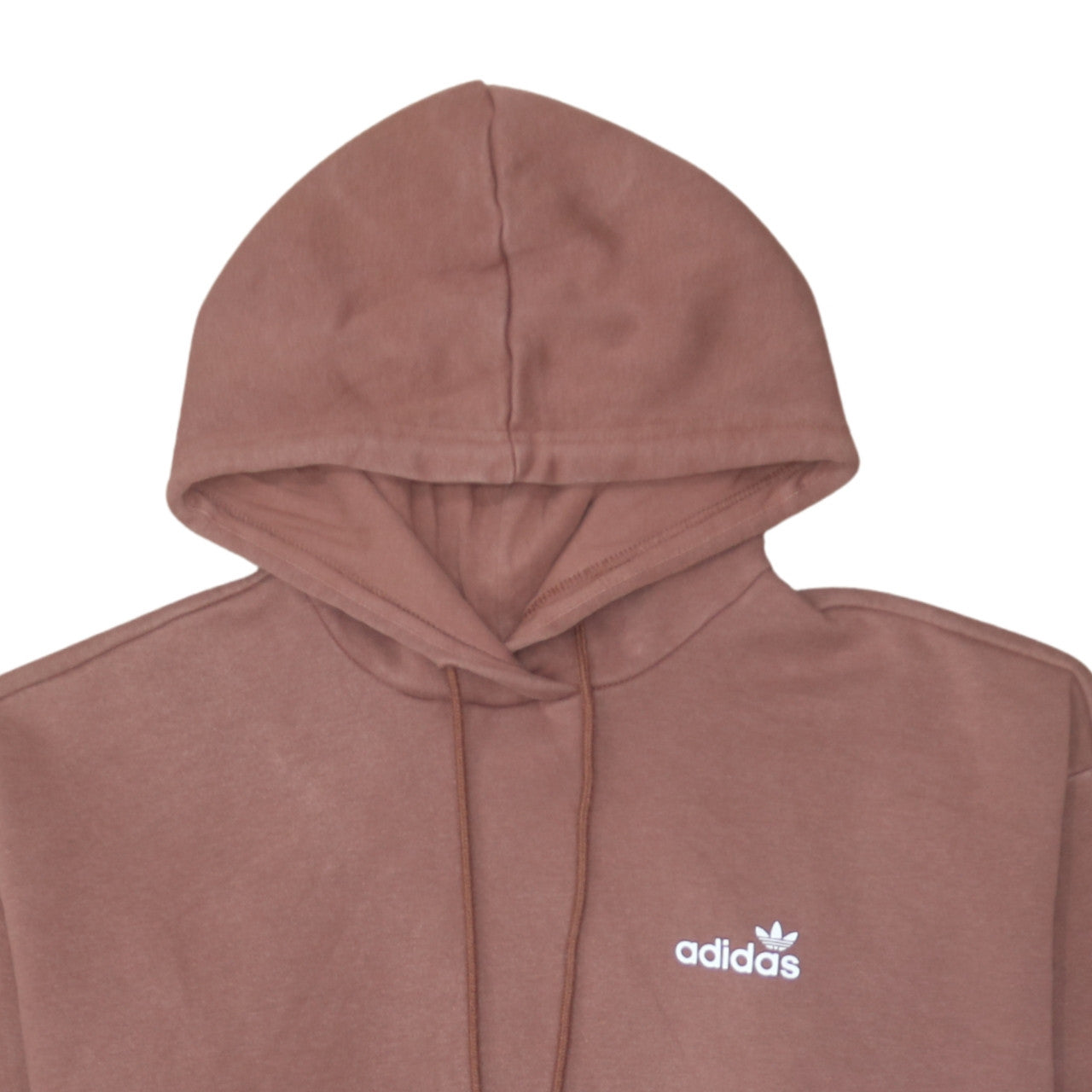 Womens UK Size 12 adidas Brown Pullover Hoodie