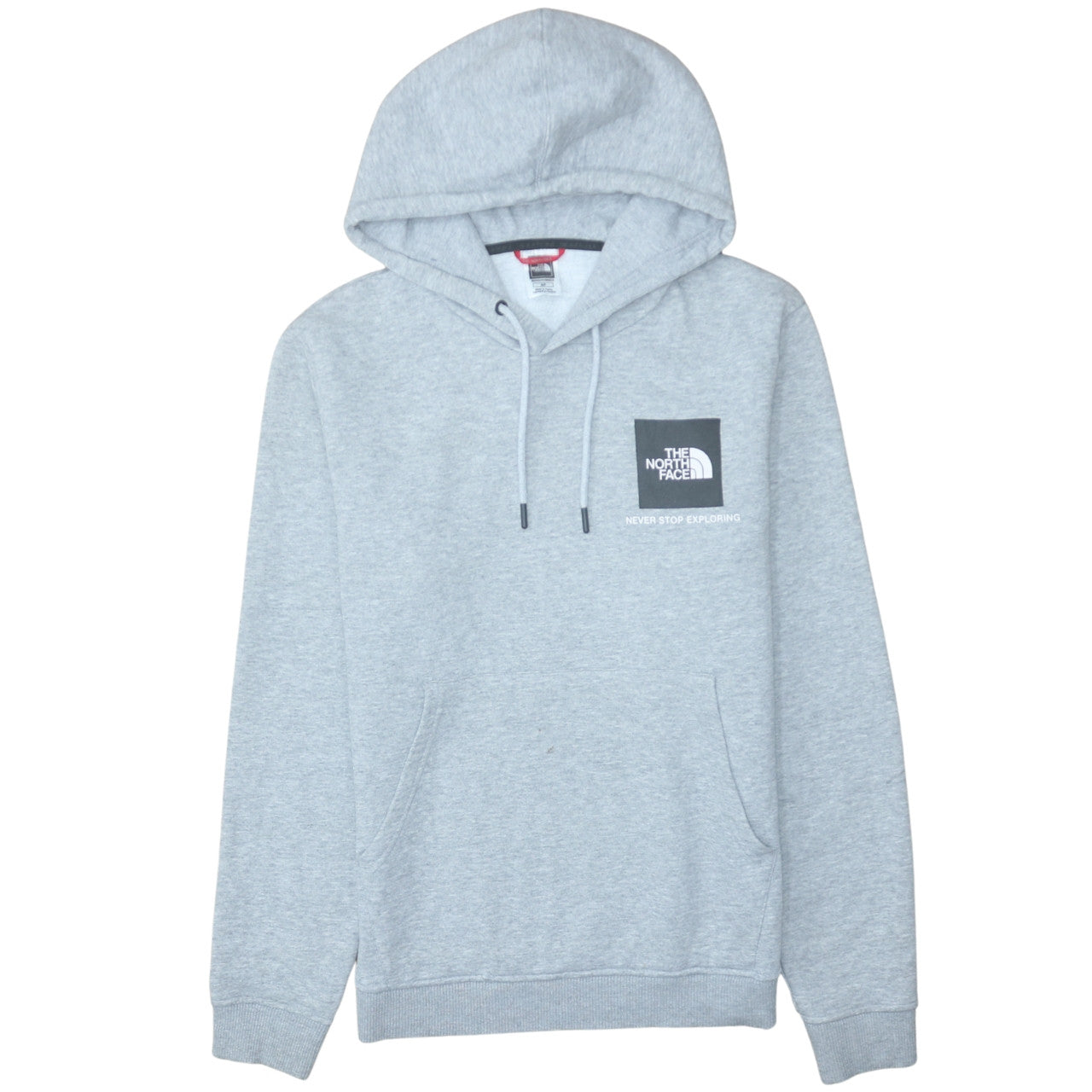 Mens UK Size S The North Face Grey Pullover Hoodie