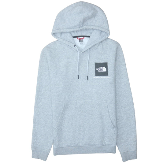 Mens UK Size S The North Face Grey Pullover Hoodie