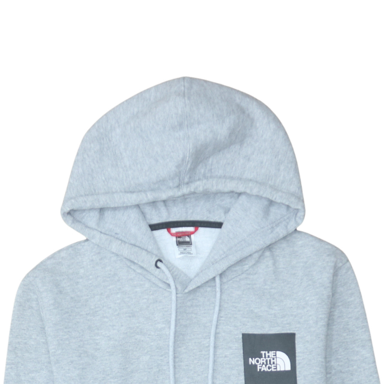 Mens UK Size S The North Face Grey Pullover Hoodie