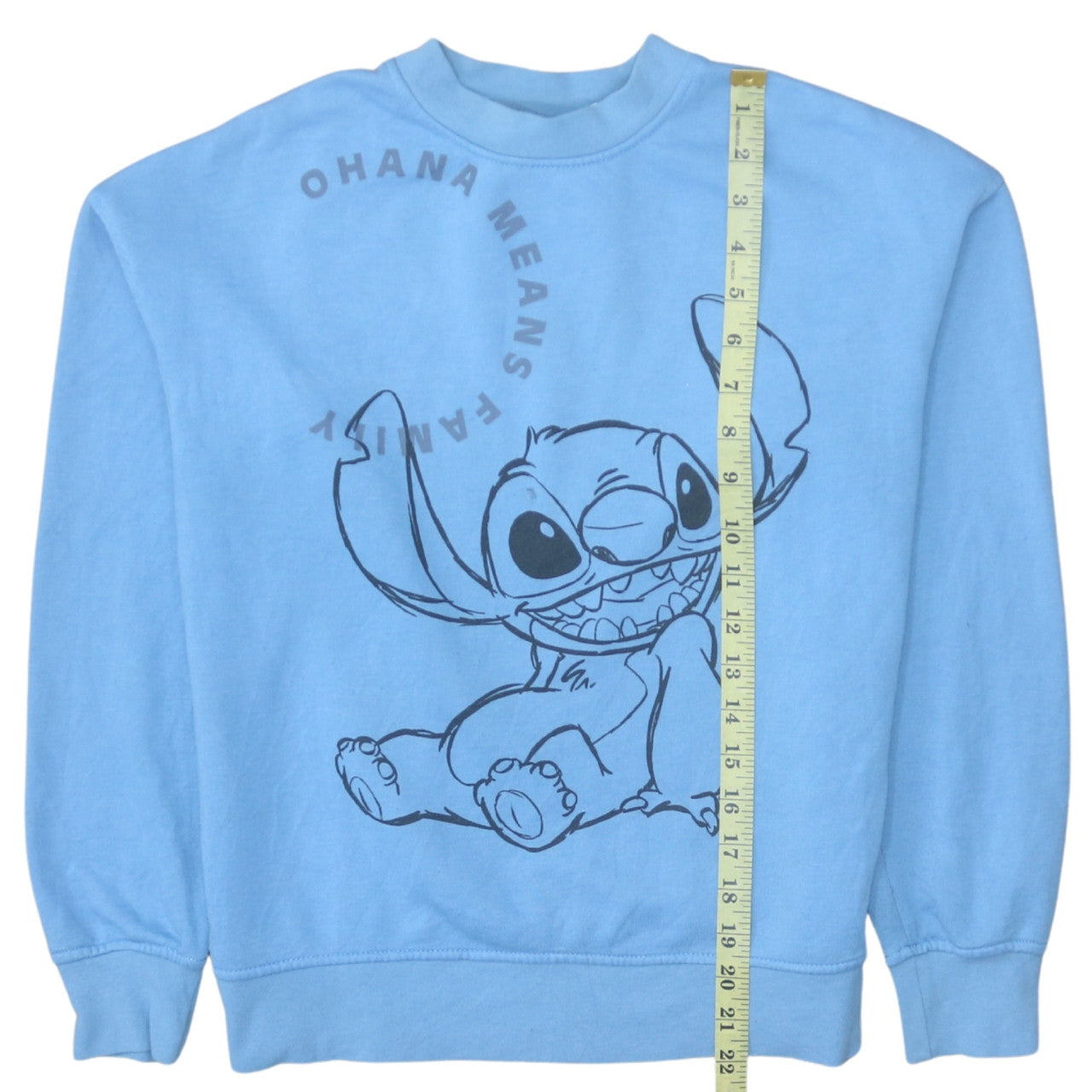 Womens UK Size XS Disney Blue Pullover Sweatshirt