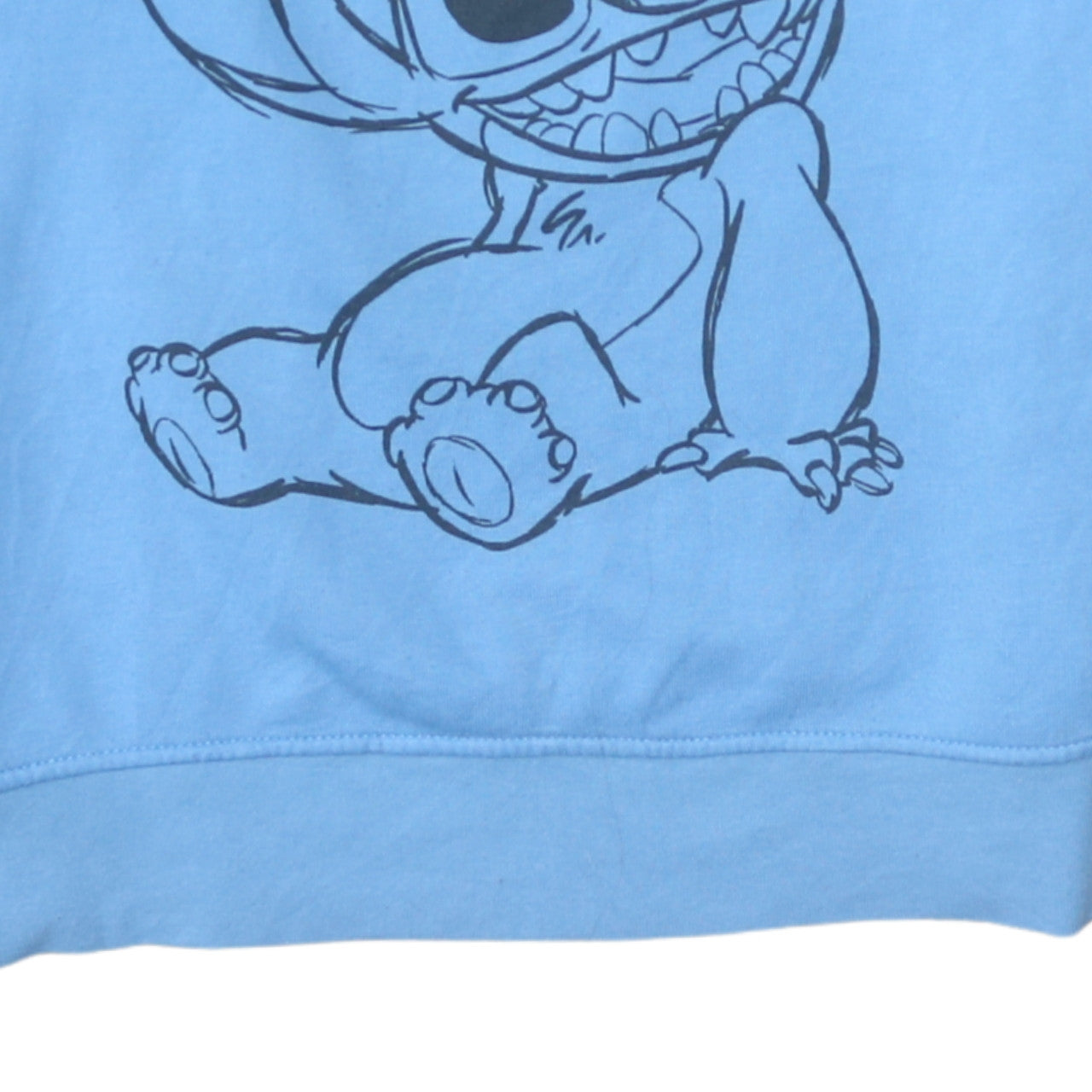 Womens UK Size XS Disney Blue Pullover Sweatshirt