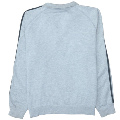 Mens UK Size L adidas Grey 1/2 Zip Sweatshirt