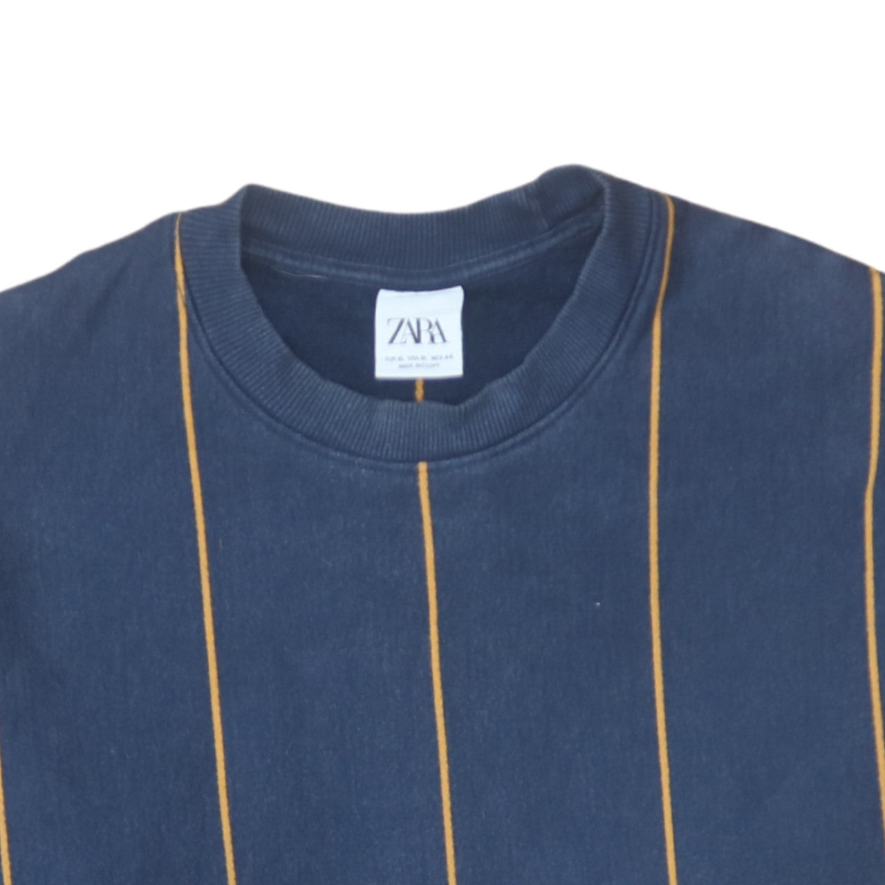 Mens UK Size XL Zara Blue Pullover Sweatshirt