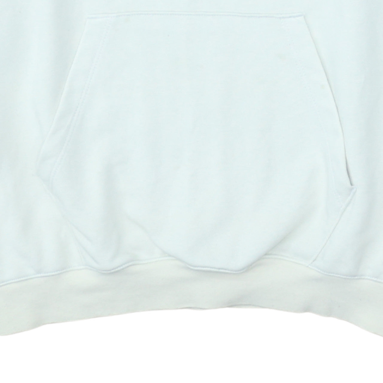 Womens UK Size L ASICS White Pullover Hoodie