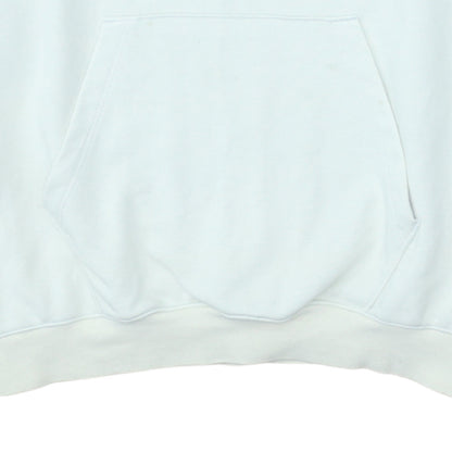 Womens UK Size L ASICS White Pullover Hoodie