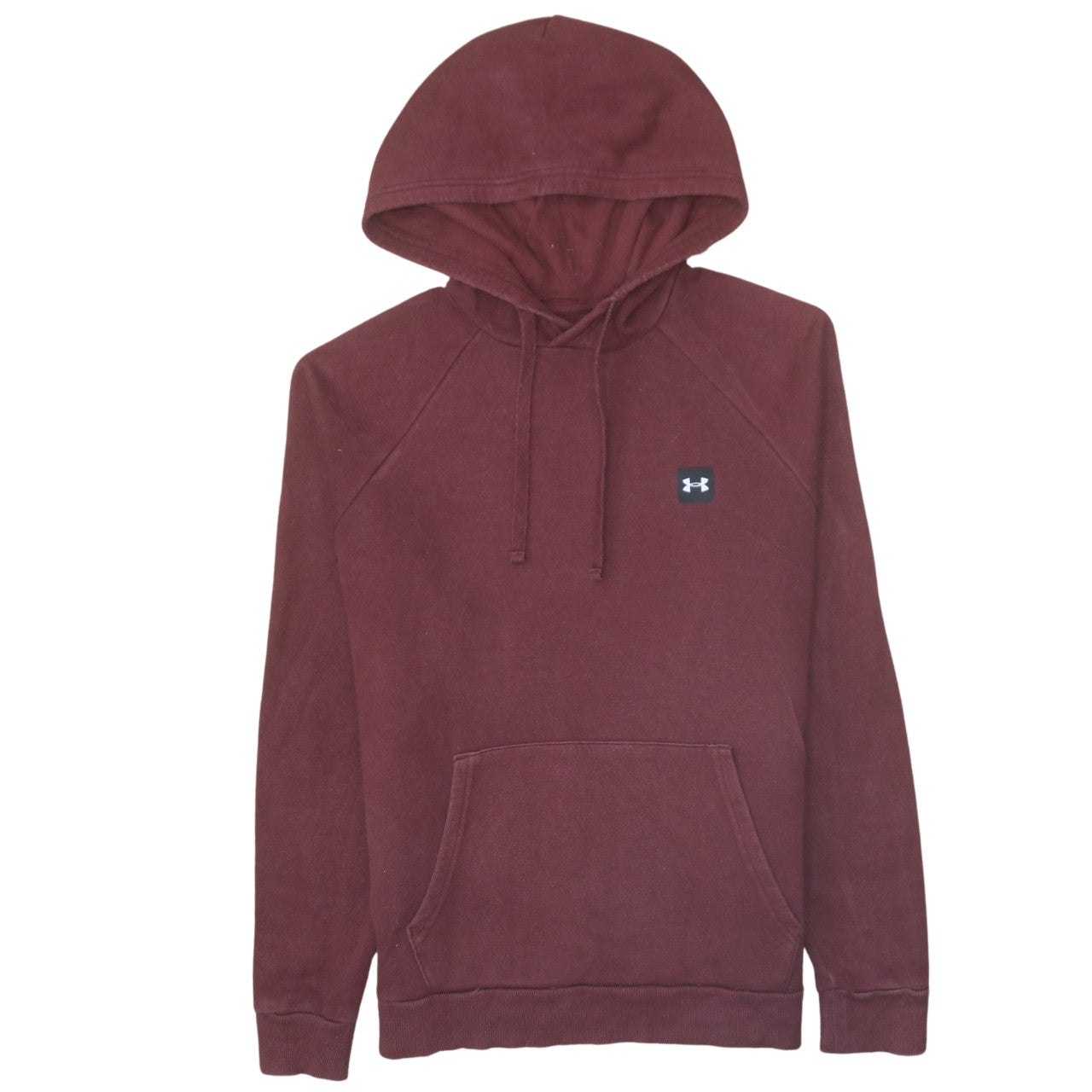 Mens UK Size M Under armour Brown Pullover Hoodie