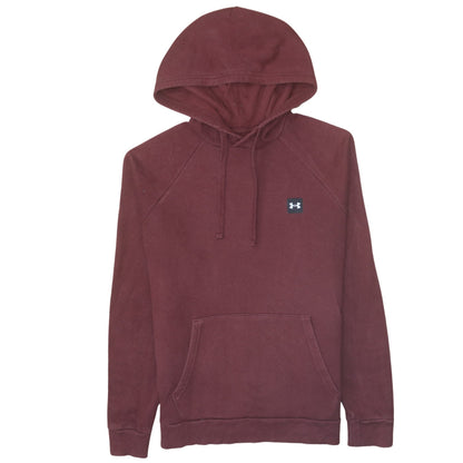 Mens UK Size M Under armour Brown Pullover Hoodie