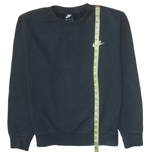 Mens UK Size S Nike Black Pullover Sweatshirt