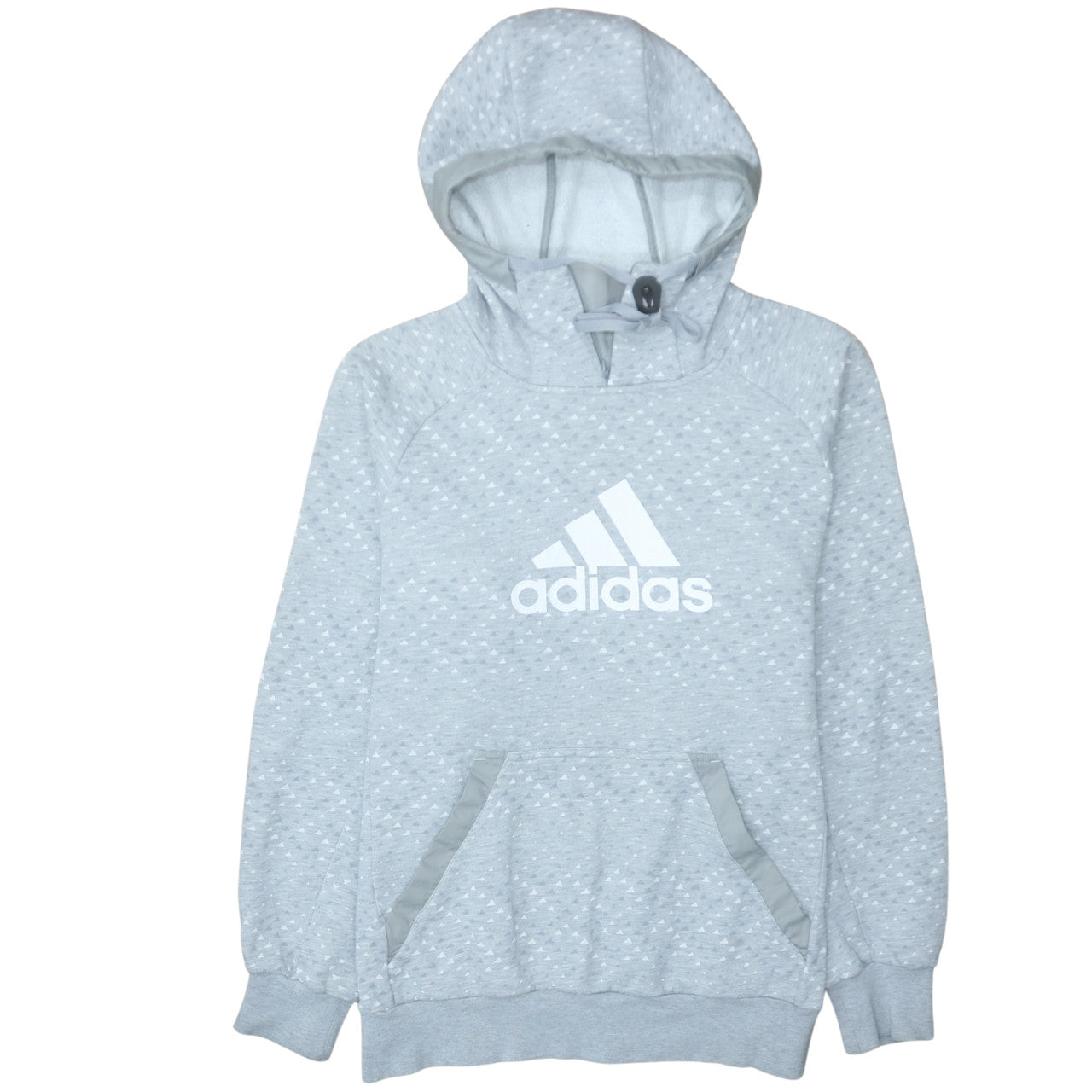 Mens UK Size M adidas Grey Pullover Hoodie