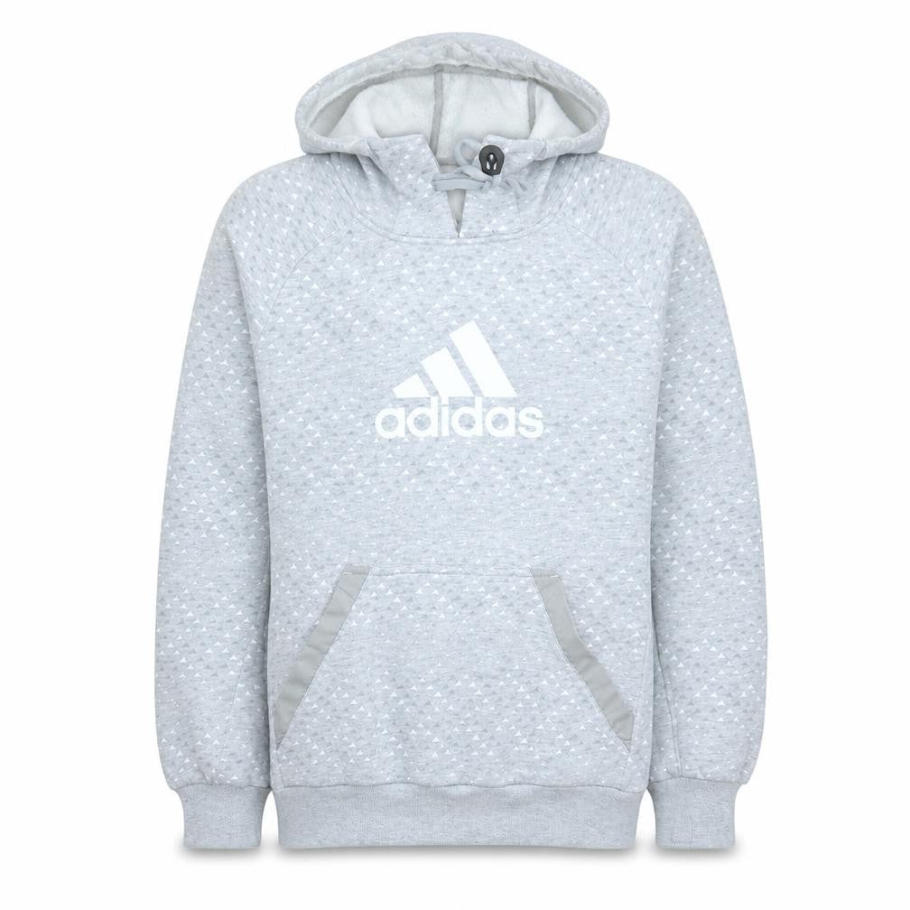 Mens UK Size M adidas Grey Pullover Hoodie