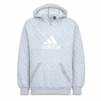 Mens UK Size M adidas Grey Pullover Hoodie