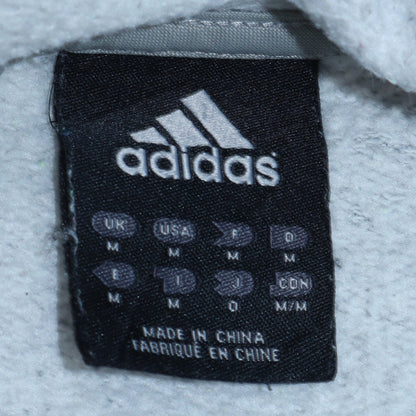 Mens UK Size M adidas Grey Pullover Hoodie