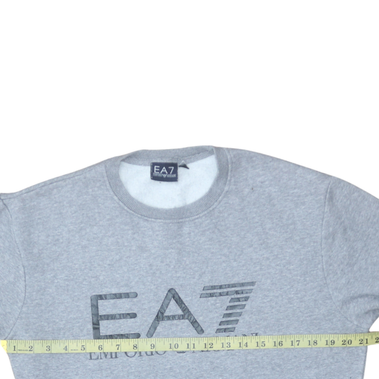 Mens UK Size S Emporio Armani Grey Pullover Sweatshirt