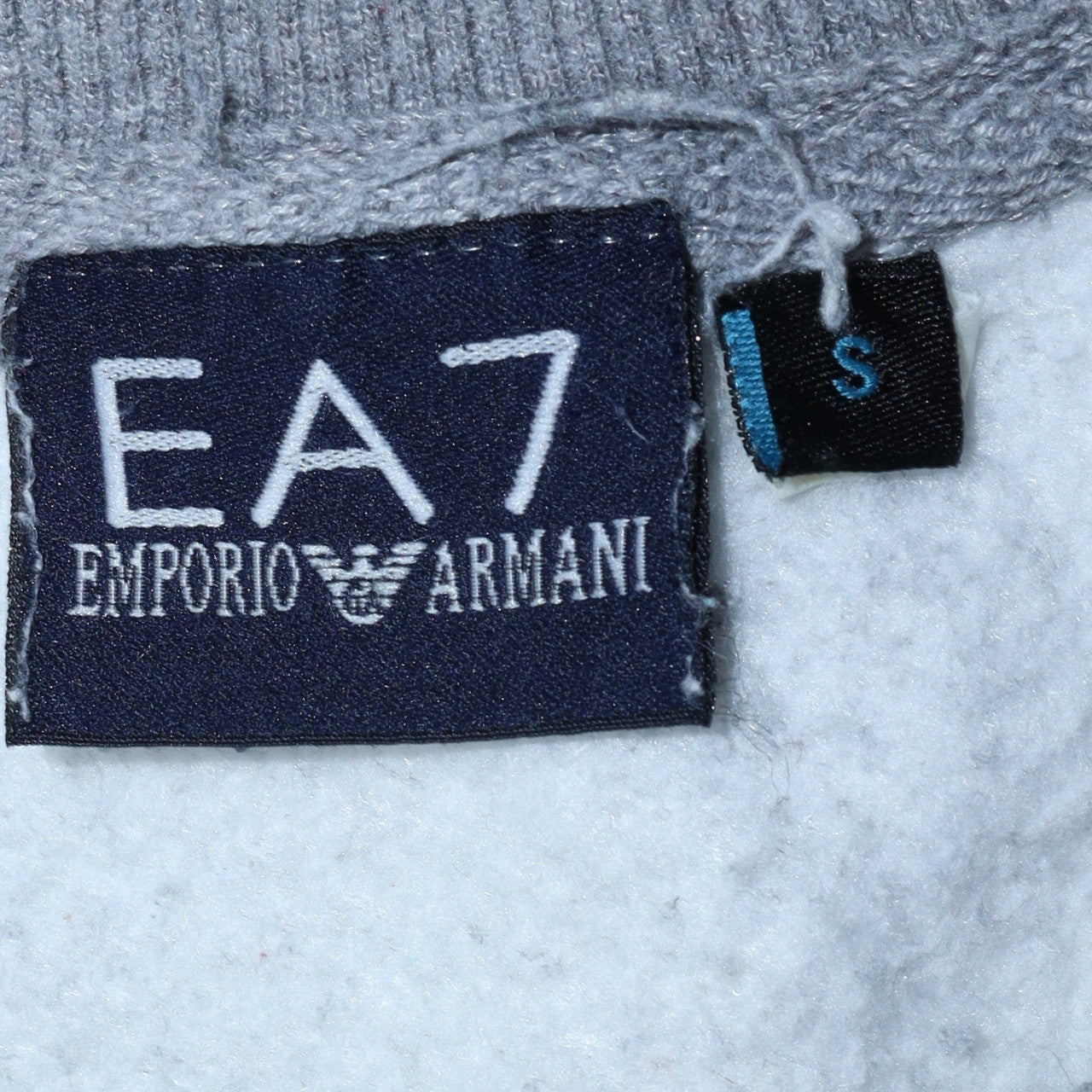 Mens UK Size S Emporio Armani Grey Pullover Sweatshirt