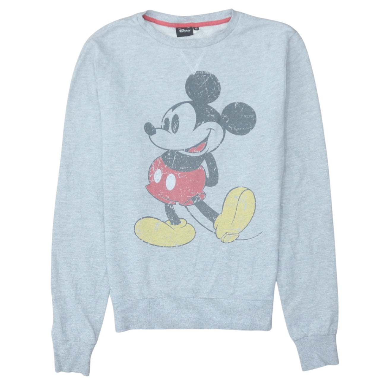 Womens UK Size XS Disney Grey Pullover Sweatshirt