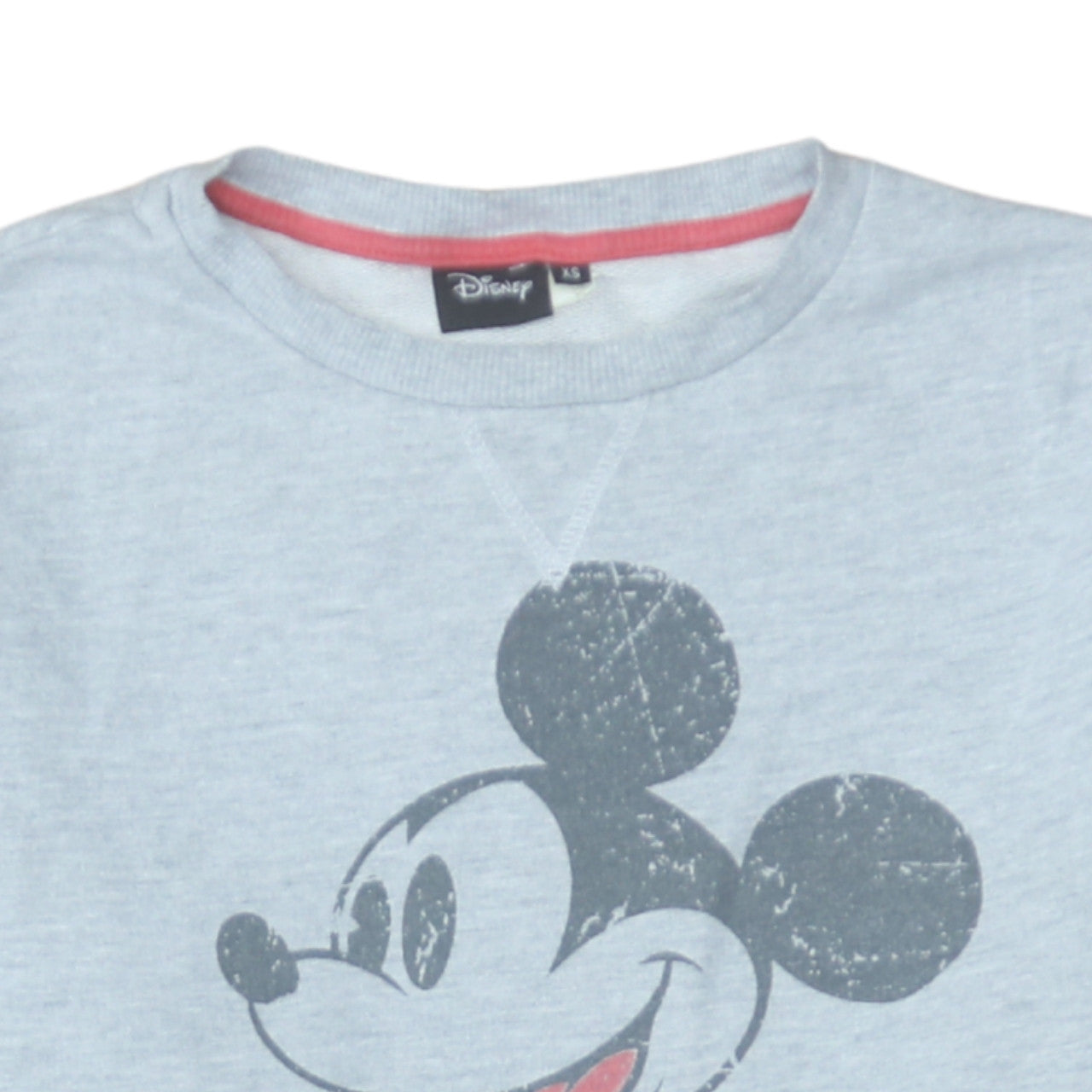 Womens UK Size XS Disney Grey Pullover Sweatshirt