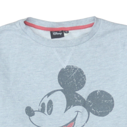 Womens UK Size XS Disney Grey Pullover Sweatshirt