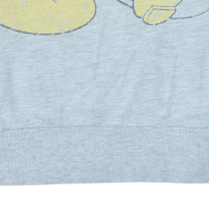 Womens UK Size XS Disney Grey Pullover Sweatshirt