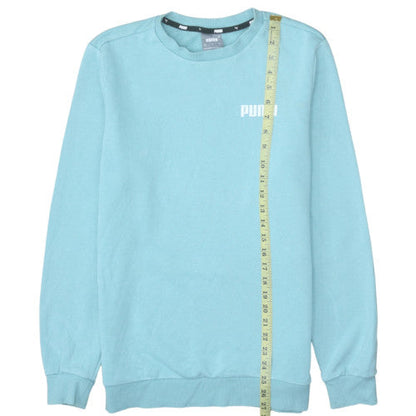 Mens UK Size S PUMA Blue Pullover Sweatshirt