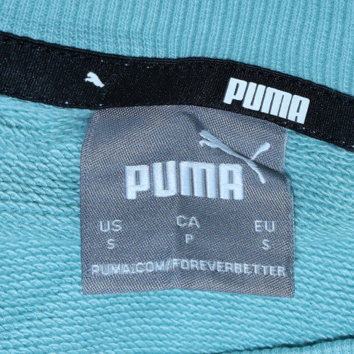 Mens UK Size S PUMA Blue Pullover Sweatshirt