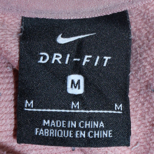 Womens UK Size M Nike Pink Pullover Sweatshirt