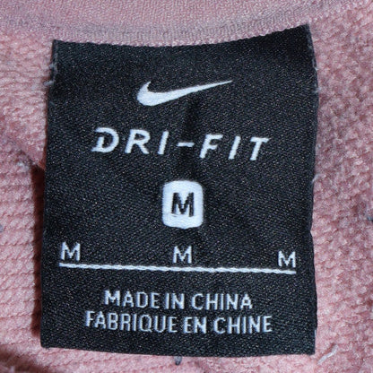 Womens UK Size M Nike Pink Pullover Sweatshirt