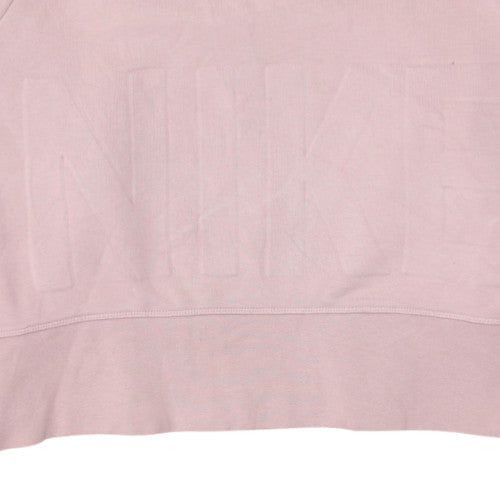 Womens UK Size M Nike Pink Pullover Sweatshirt
