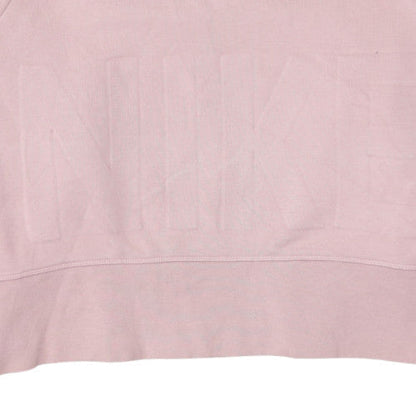 Womens UK Size M Nike Pink Pullover Sweatshirt