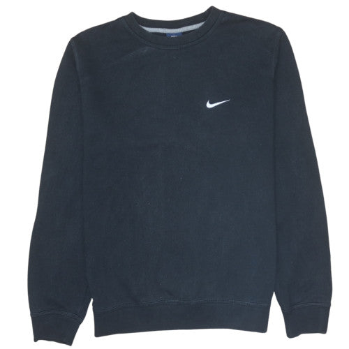 Mens UK Size L Nike Black Pullover Sweatshirt