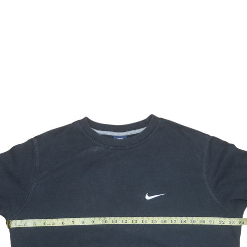 Mens UK Size L Nike Black Pullover Sweatshirt