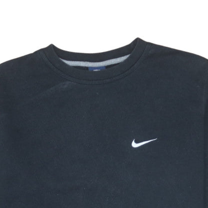 Mens UK Size L Nike Black Pullover Sweatshirt