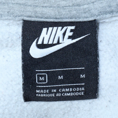 Mens UK Size M Nike Grey Full Zip Hoodie