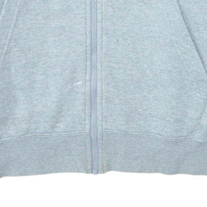 Mens UK Size M Nike Grey Full Zip Hoodie