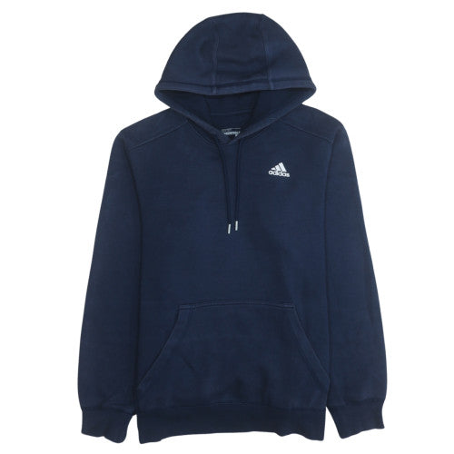 Mens UK Size M adidas Blue Pullover Hoodie