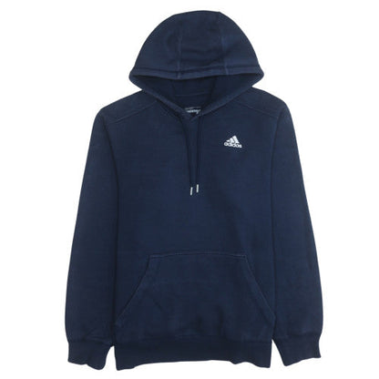 Mens UK Size M adidas Blue Pullover Hoodie