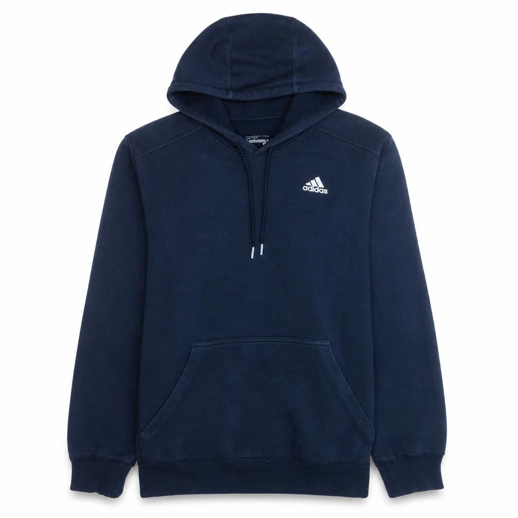 Mens UK Size M adidas Blue Pullover Hoodie