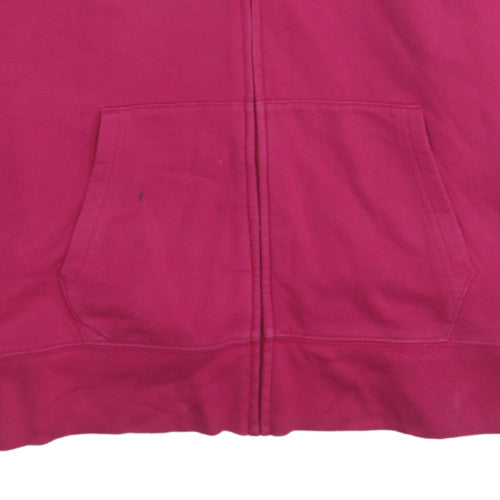 Womens UK Size XL Gap Pink Full Zip Hoodie